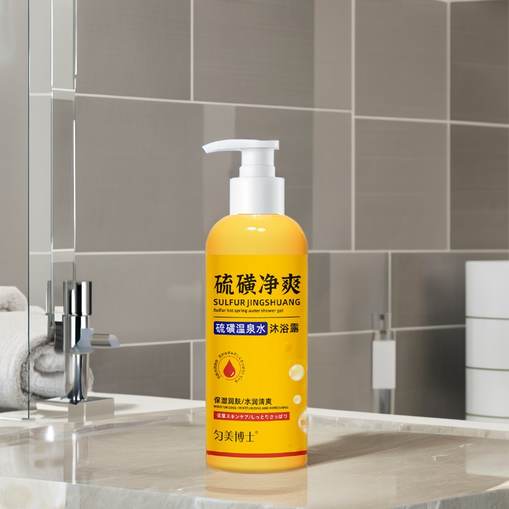 High Quality Deep Cleansing Oil Control and Moisturizing Sulfur Shower Gel for Adults