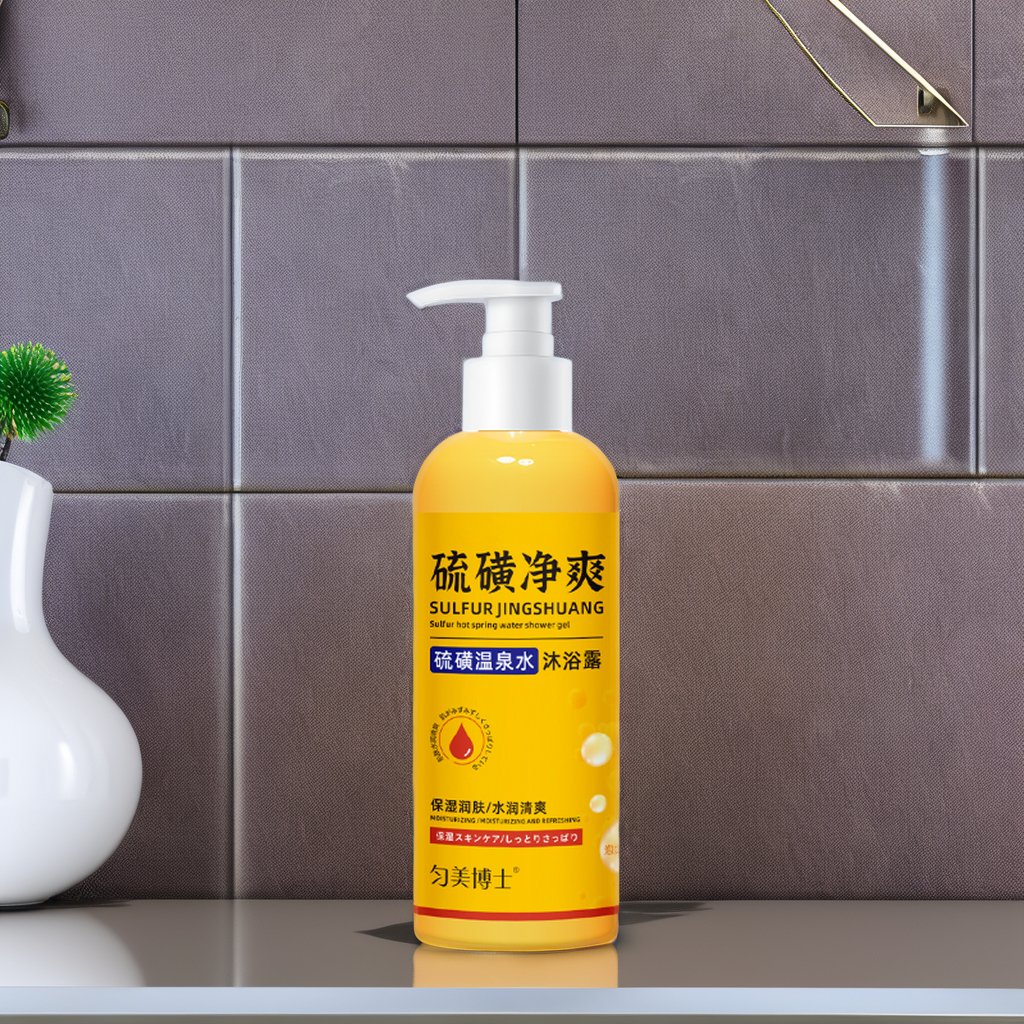 High Quality Deep Cleansing Oil Control and Moisturizing Sulfur Shower Gel for Adults
