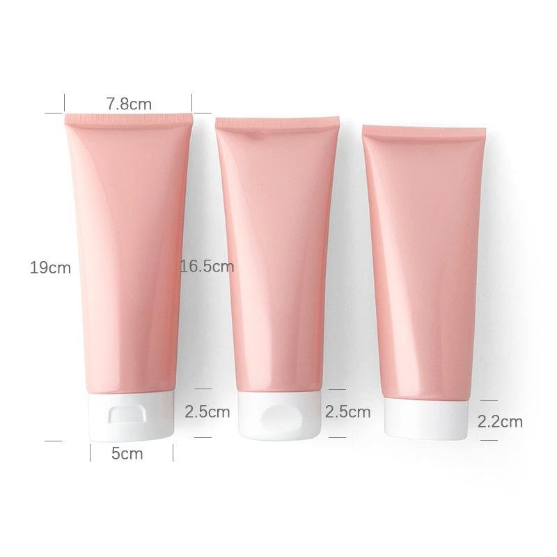 cosmetic plastic tube Aluminum PBL 200g pearl powder cosmetic tube conditioner body lotion shower gel empty bottle printing