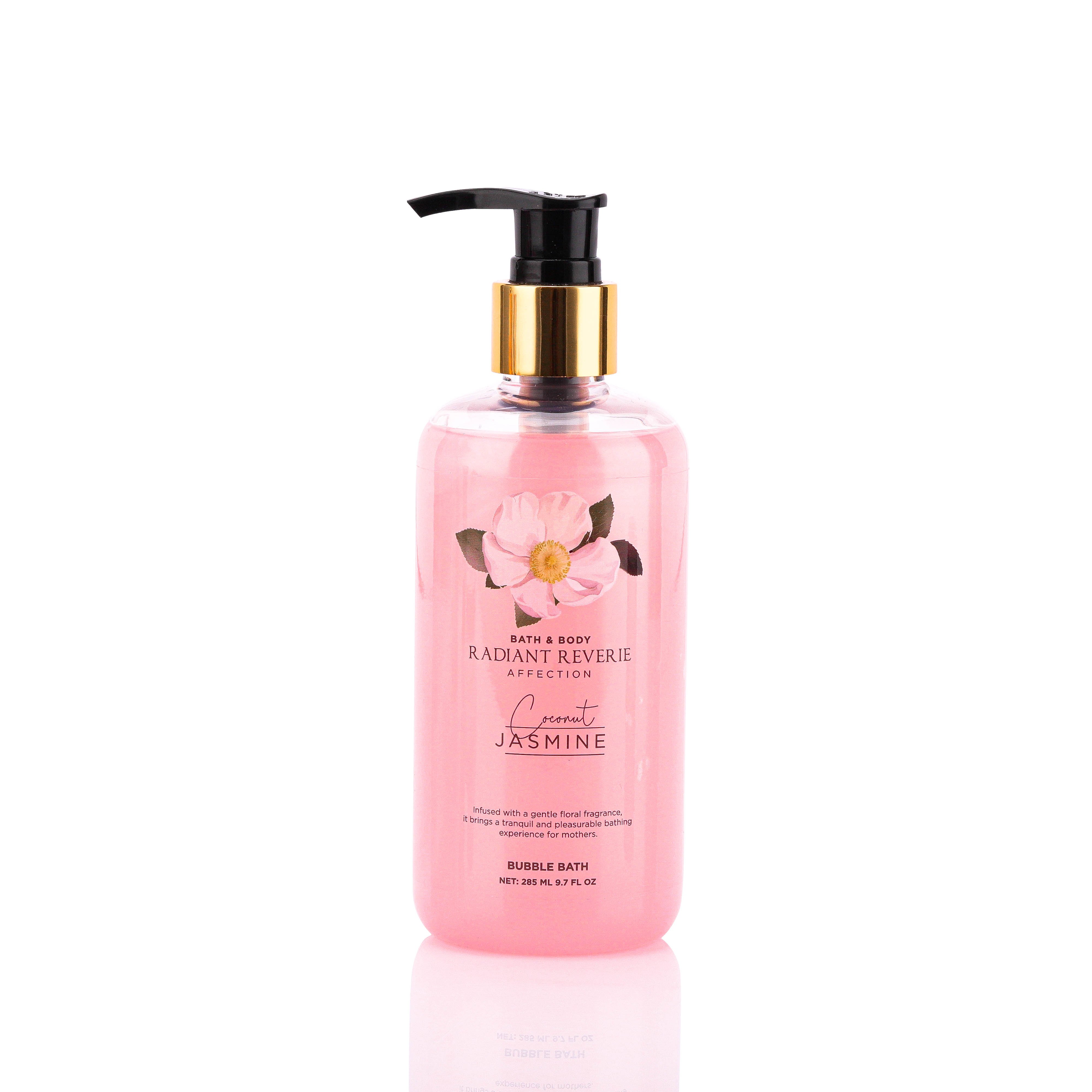 Good quality shower gel bubble bath body scrub bath set for women gift