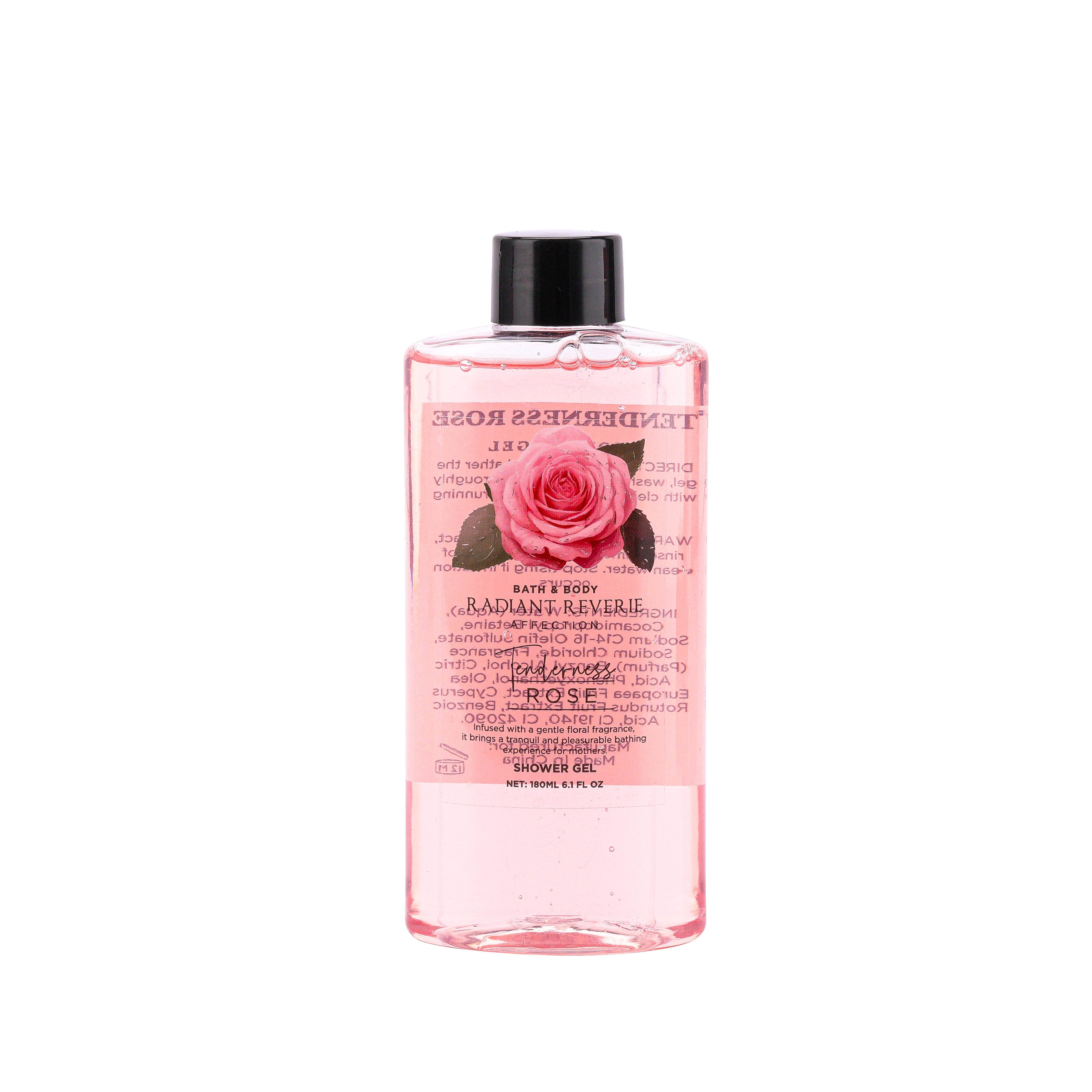 Good quality shower gel bubble bath body scrub bath set for women gift