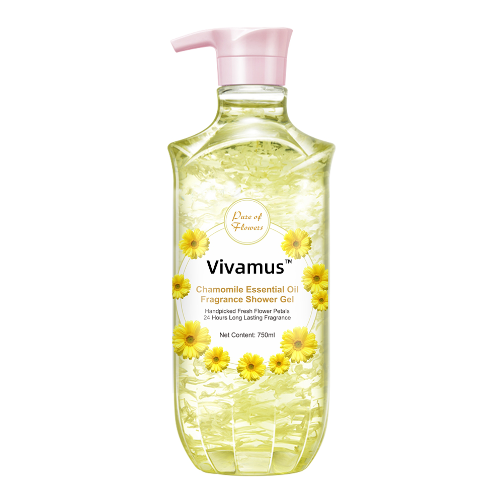 Vivamus Private Label Body Wash 750ml Shower Gels LavenderShower Gel Lotion For Unisex