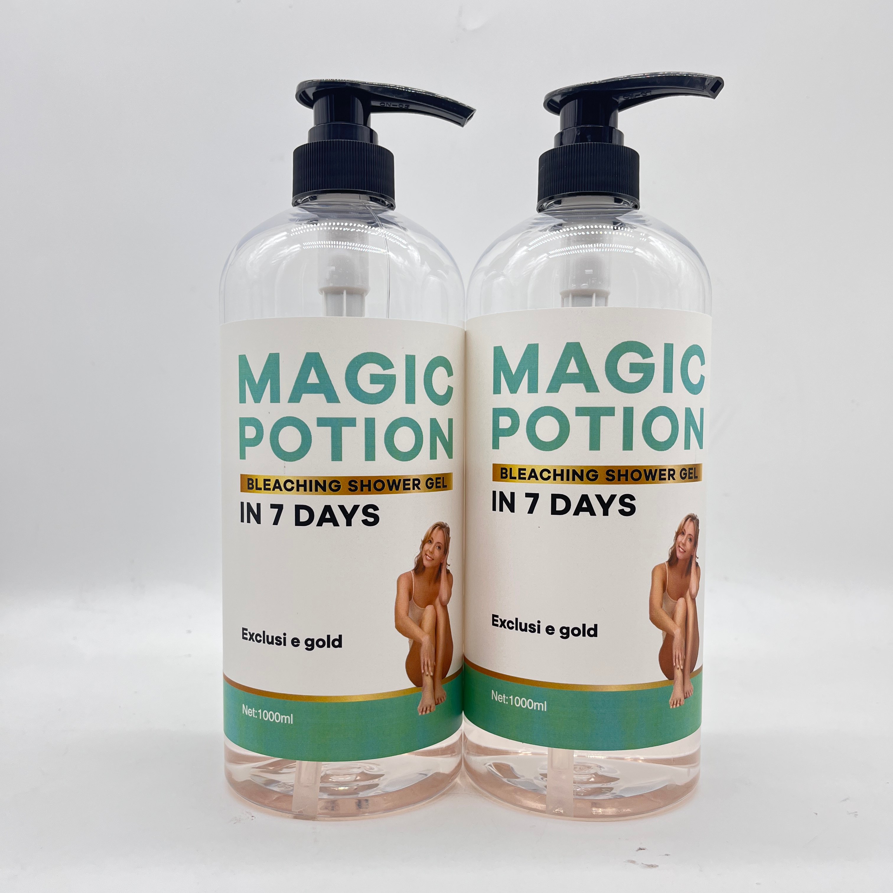 LERMO Custom Private Label Skin Smooth Goat Milk Whitening Magic Body Wash Whitening Shower Gels Scrub Shower Gel 1L