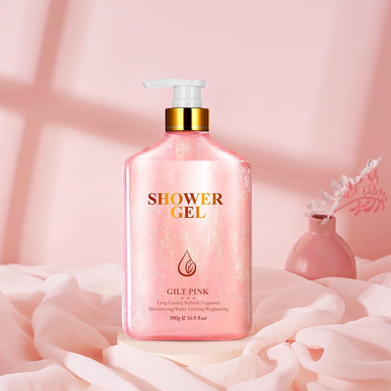 Private Label Organic Body Wash Skin Lighten Perfumes Deep Clean Skin Bath Long Lasting Fragrance Gilt Shower Gel