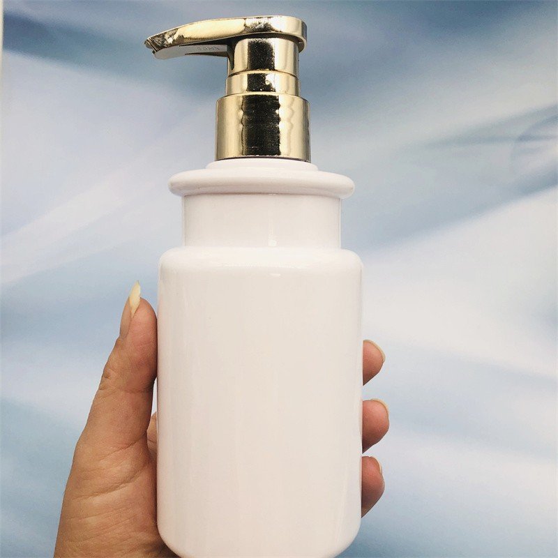 cosmetics packaging containers 16oz 300ml 500ml empty PET plastic shampoo bottle for lotion