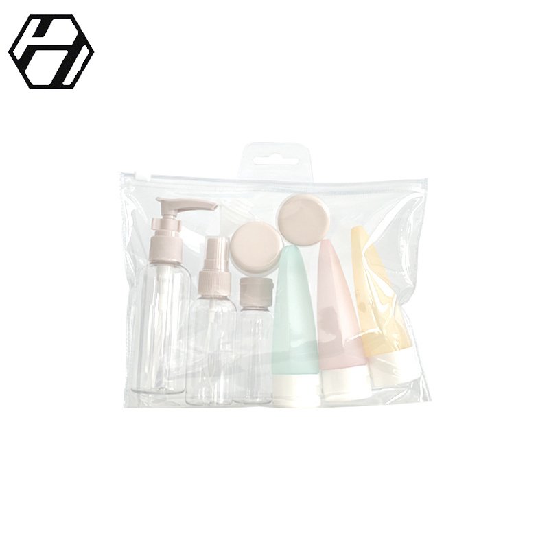 Split Bottling Set Travel Small Empty Bottle Cosmetic Spray Bottle Shower Gel Small Travel eleven-piece Travel Kit Set Bottle