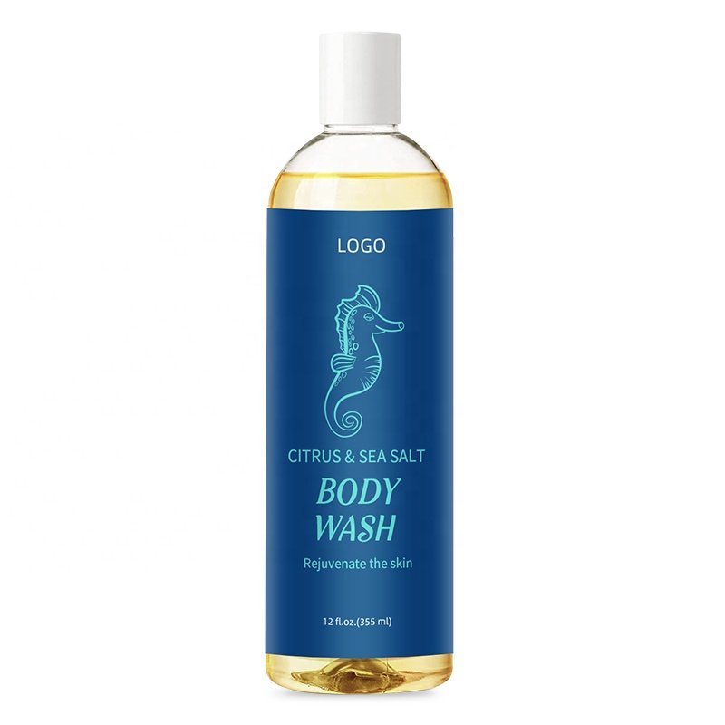 Private Label Organic Lightening Body Shower Gel Natural Fruit Flavored Exfoliating Liquid Bath Soap Beauty Personal Care