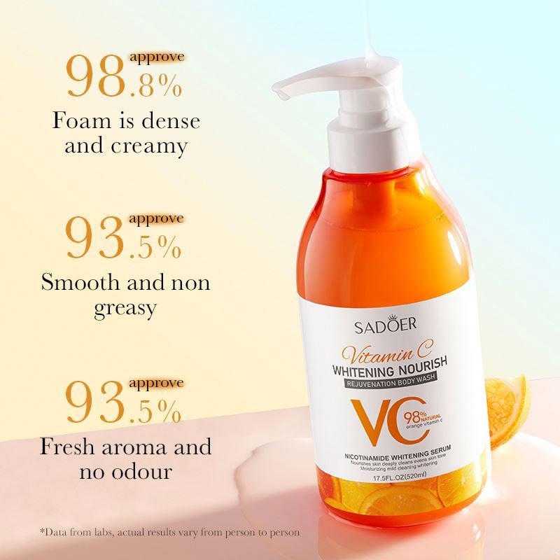 private label vitamin c fragrance whitening nourishing herbal bath body wash gold bubble shower gel