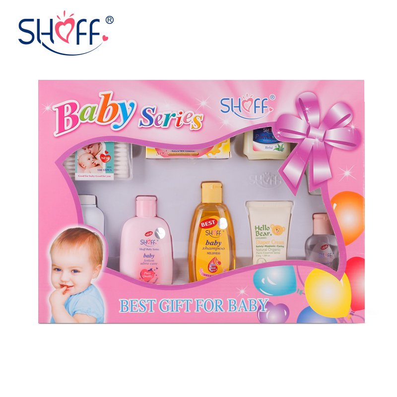 Yozzi Newborn Babi Skin Care Products Wholesale Glowing Kit shower Supplies Shampoo Bath Set Gift Care New Born Baby's Bath Set
