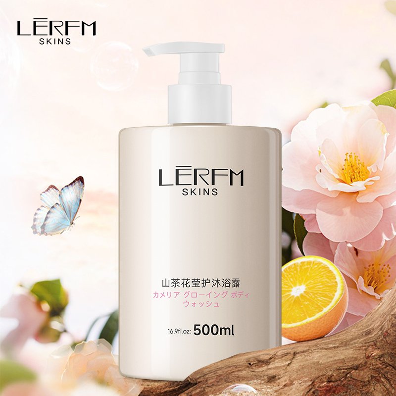 Skin Whitening Shower Gel Smooth Exfoliating Organic Scrub Body Wash