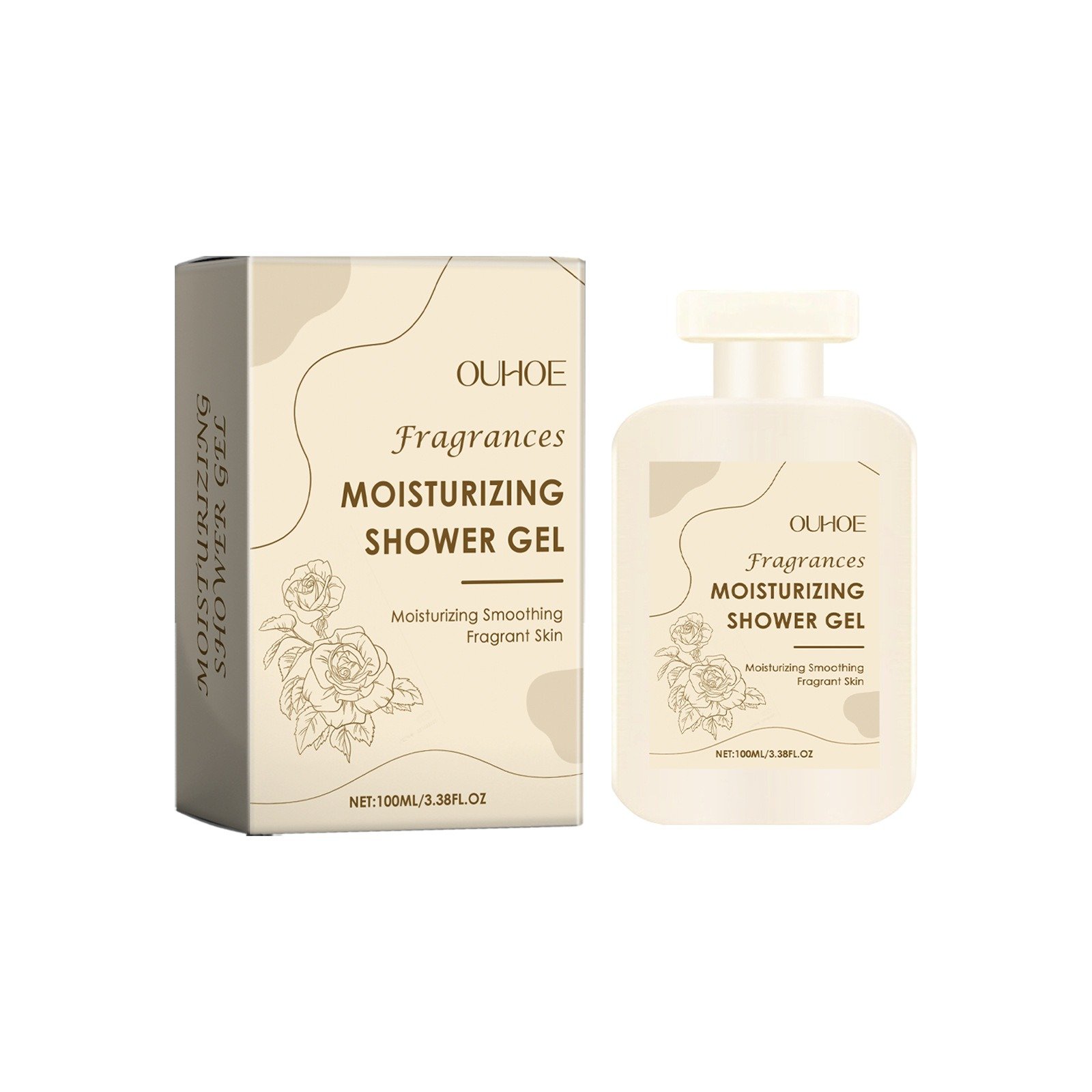 Perfume moisturizing shower gel skin body bath cleansing lasting fragrance moisturizing refreshing non-tightening body wash