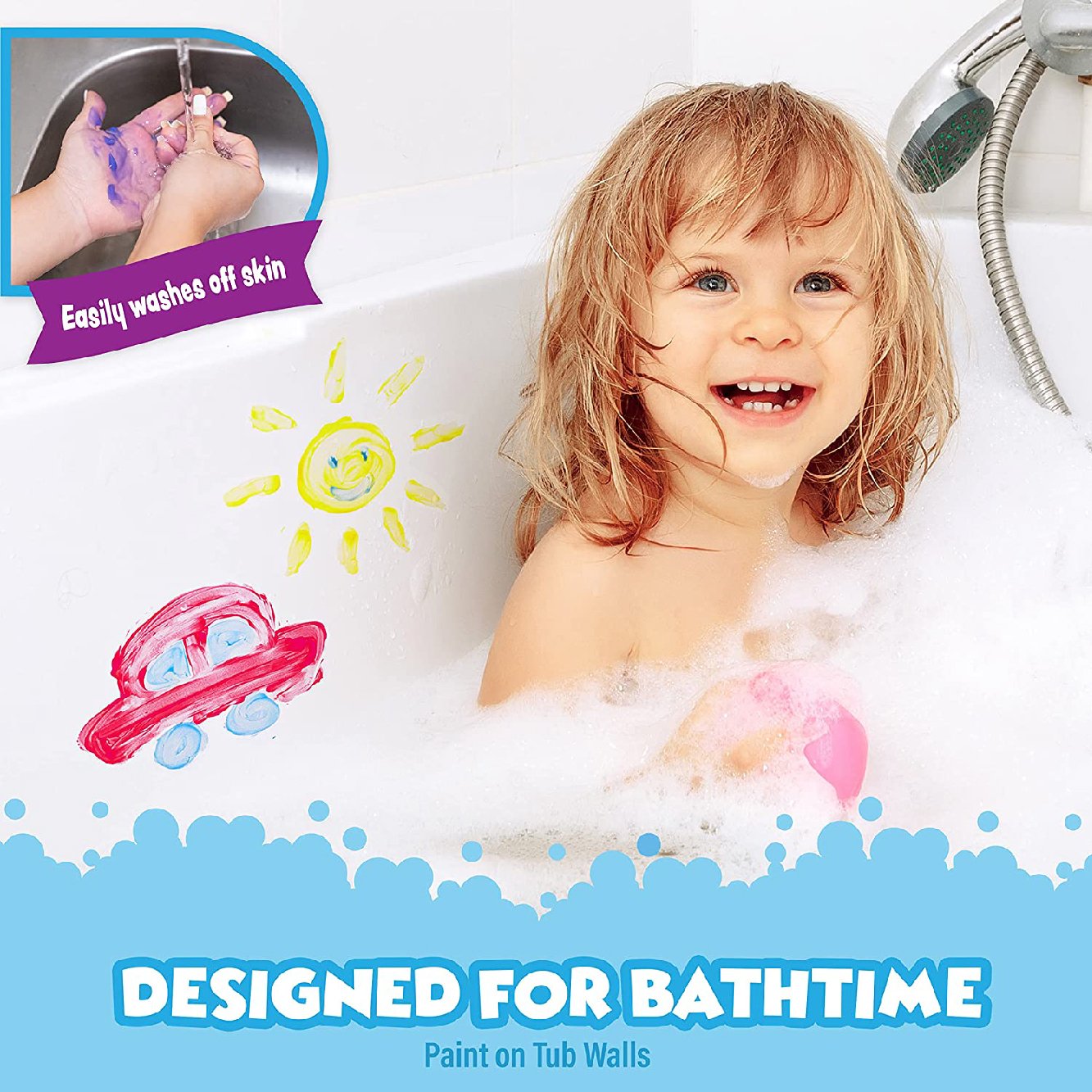 BBC bath slime magnetic clay bath lavender shower gel