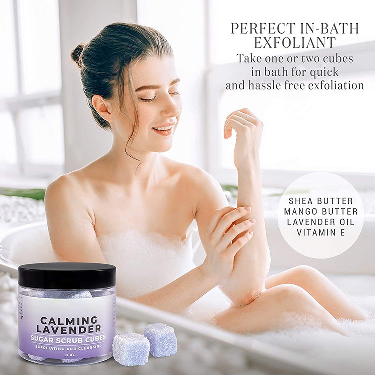 wholesale private label scrubs shower set exfoliating handmade shower back body scrub loofah