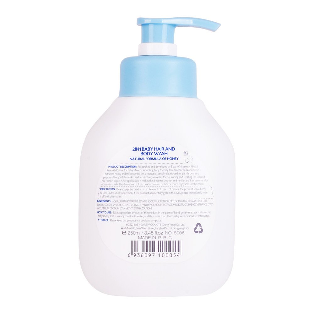 custom 2 in 1 baby shampoo and body wash Moisturizing organic baby shampoo skin care Nourishing baby body wash