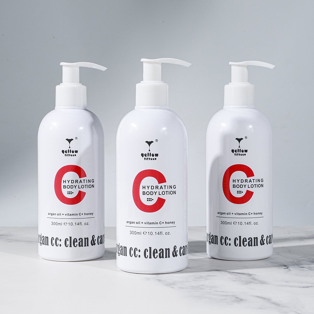 Custom Logo Honey Nourishing Skin Exfoliating Shower Gel wholesale Hydrating Refresh Body Wash White Body Lotions Set for Women