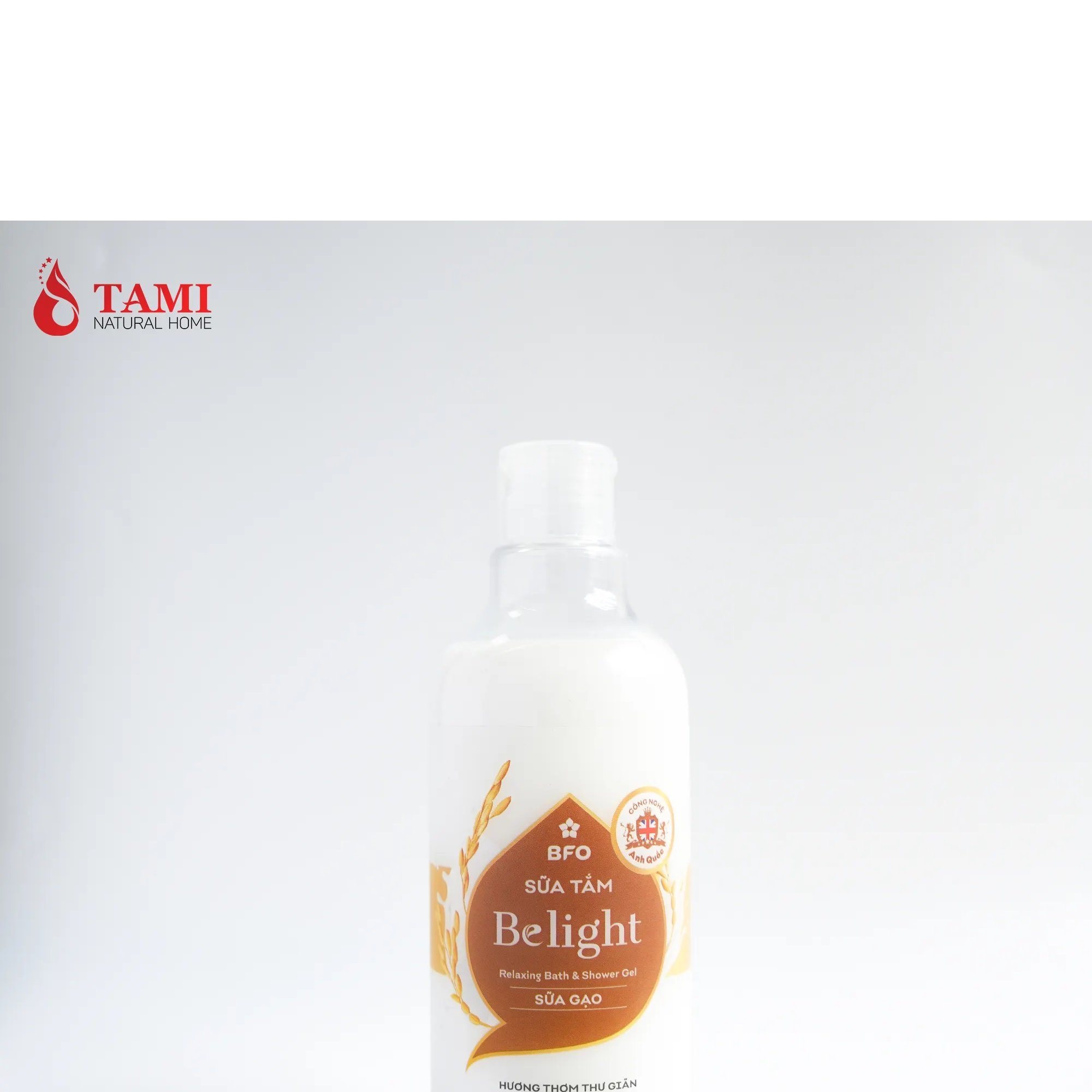 Good Price Body Wash Personal Care Belight - Rice Milk & Vitamin E Shower Gel Refreshing & Bubble Function From Vietnam