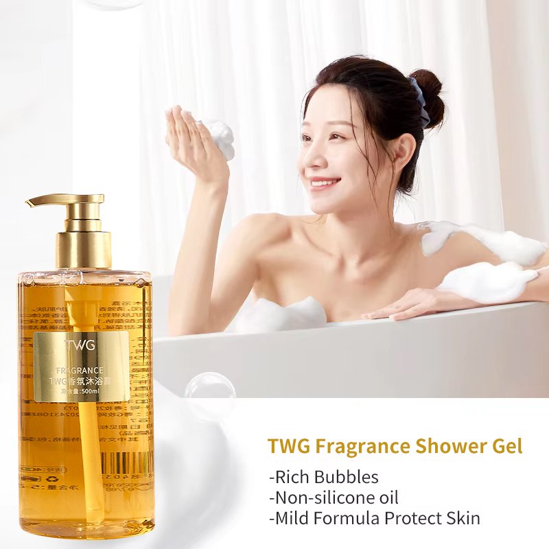 TWG Private Label Body Wash Long Lasting Fragrance Body Cleaning Materials Personal Care Product Home 500ml Shower Gel Body Wash