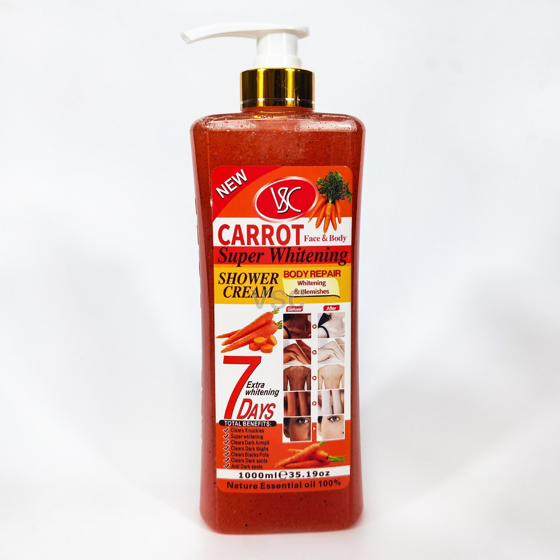 Hydrating Body Wash Moisturizing Shower Gel Scrub Exfoliating Lightening Whitening