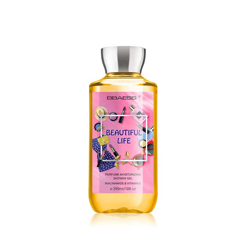 Wholesale Small Capacity 295ml Shower Gel Amino Acid Whitening Shower Gel Natural Shower Gel Liquid Skin Care Products