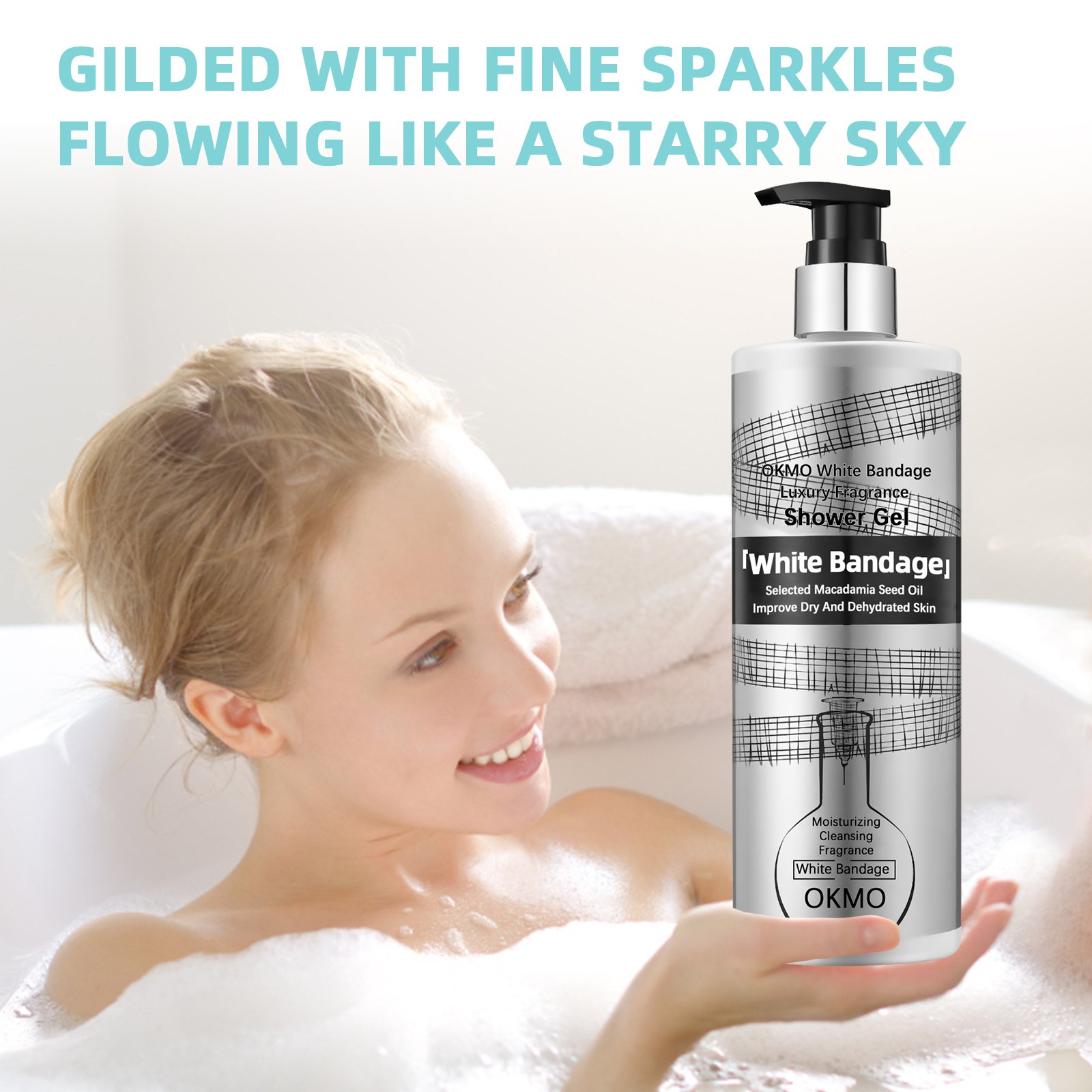 ODM/OEM high quality Deep cleaning moisturizes family Shower Gel perfumed fragrance shower gel