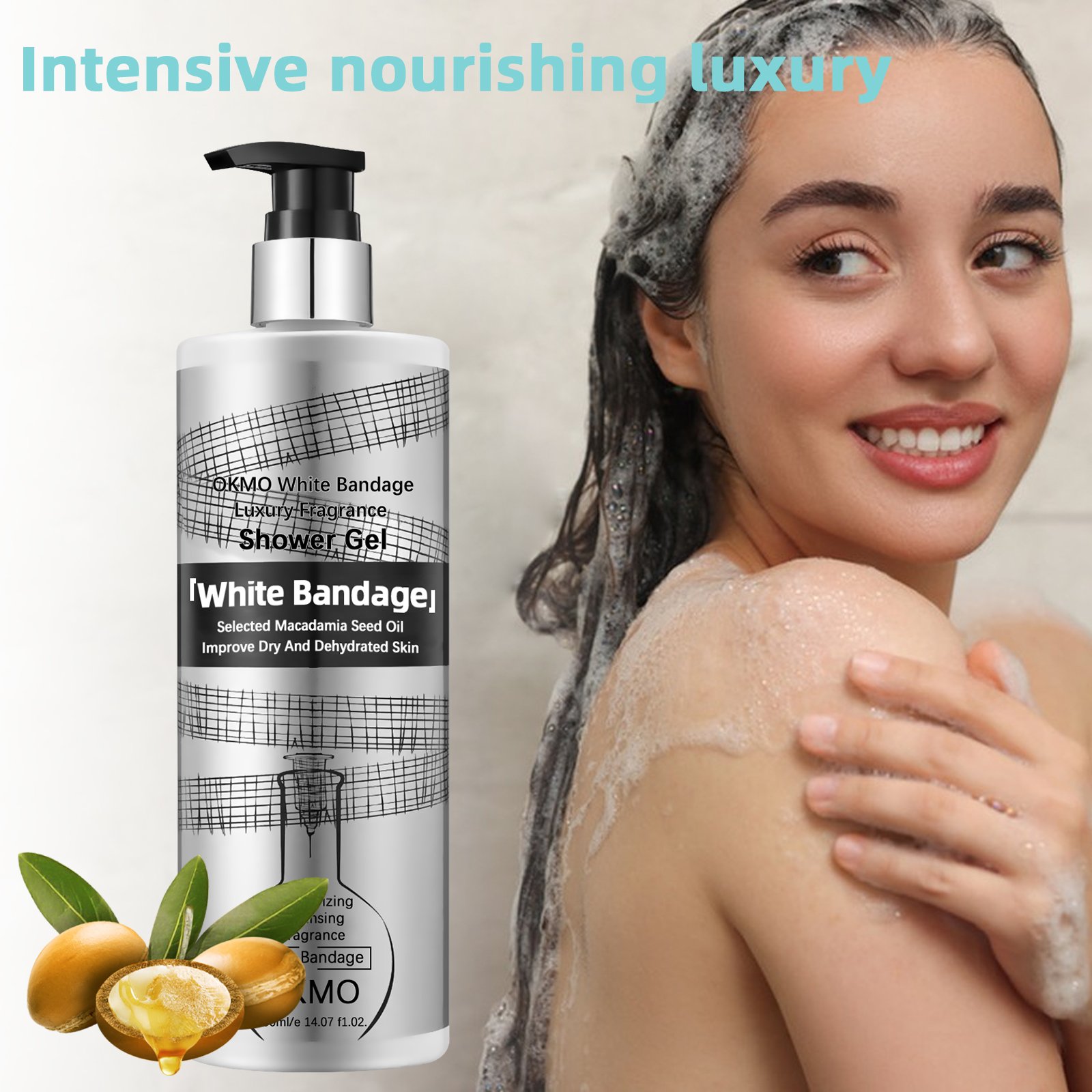 ODM/OEM high quality Deep cleaning moisturizes family Shower Gel perfumed fragrance shower gel