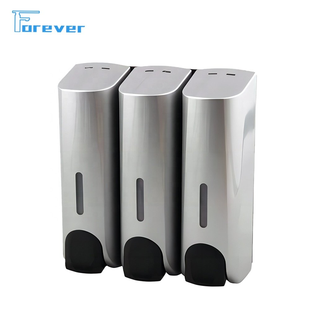 Commercial home Hotel Shower gel Shampoo Hand sanitizer Conditioner Bottle press Wall mount no punch Soap dispenser