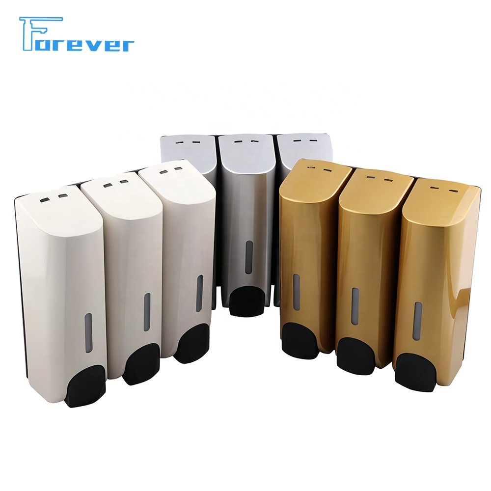 Commercial home Hotel Shower gel Shampoo Hand sanitizer Conditioner Bottle press Wall mount no punch Soap dispenser
