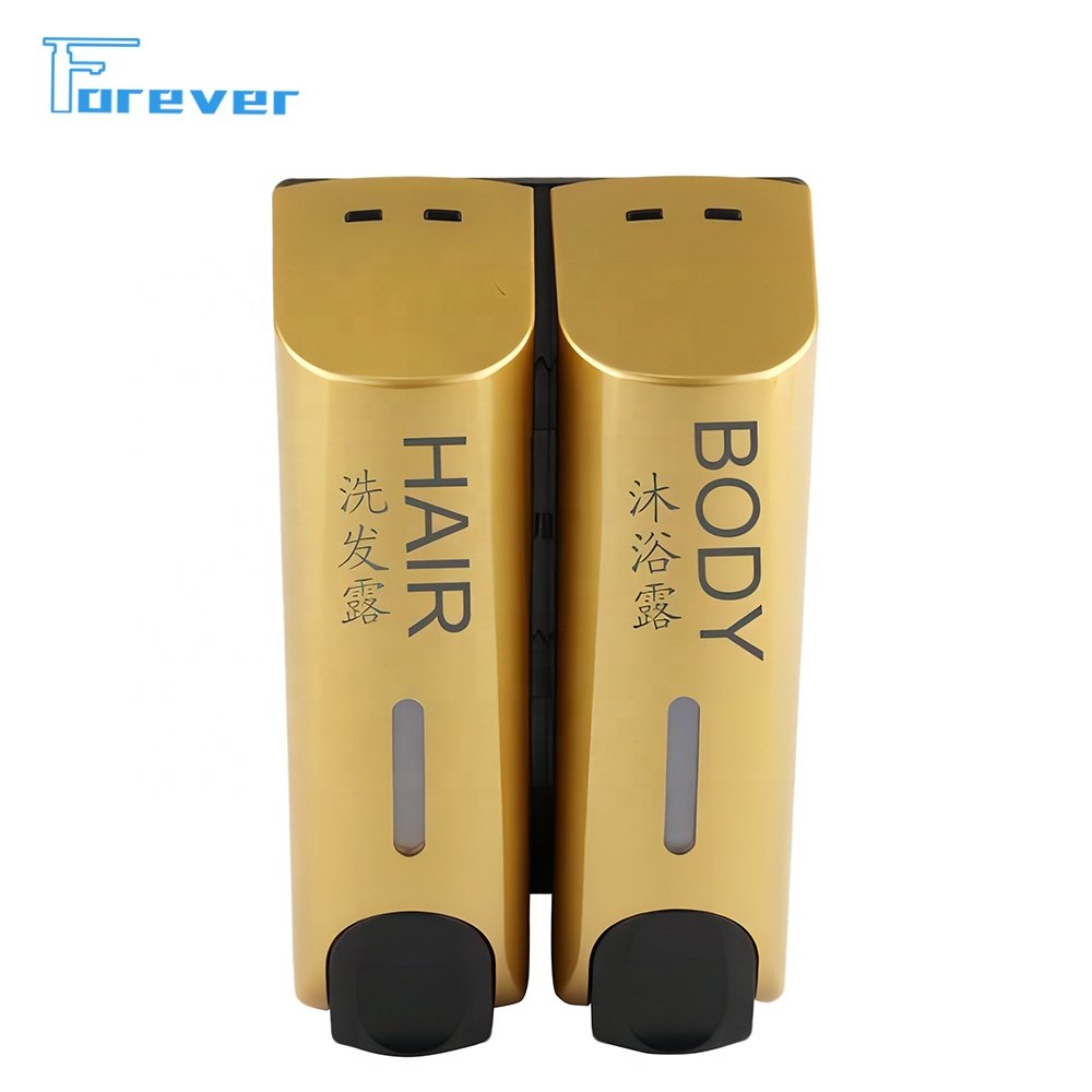 Commercial home Hotel Shower gel Shampoo Hand sanitizer Conditioner Bottle press Wall mount no punch Soap dispenser