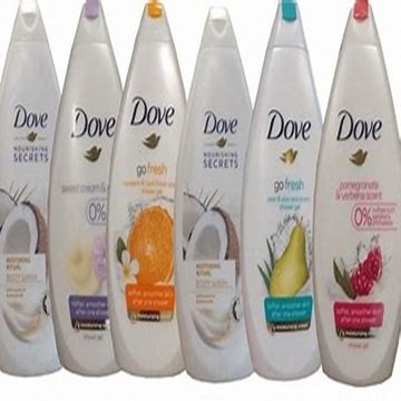 Special Grade Dovees Shower Gel Liquid Perfumed Coconut Aloe Lavender Lemon Strawberry Shea Butter Herbal for Daily Usage
