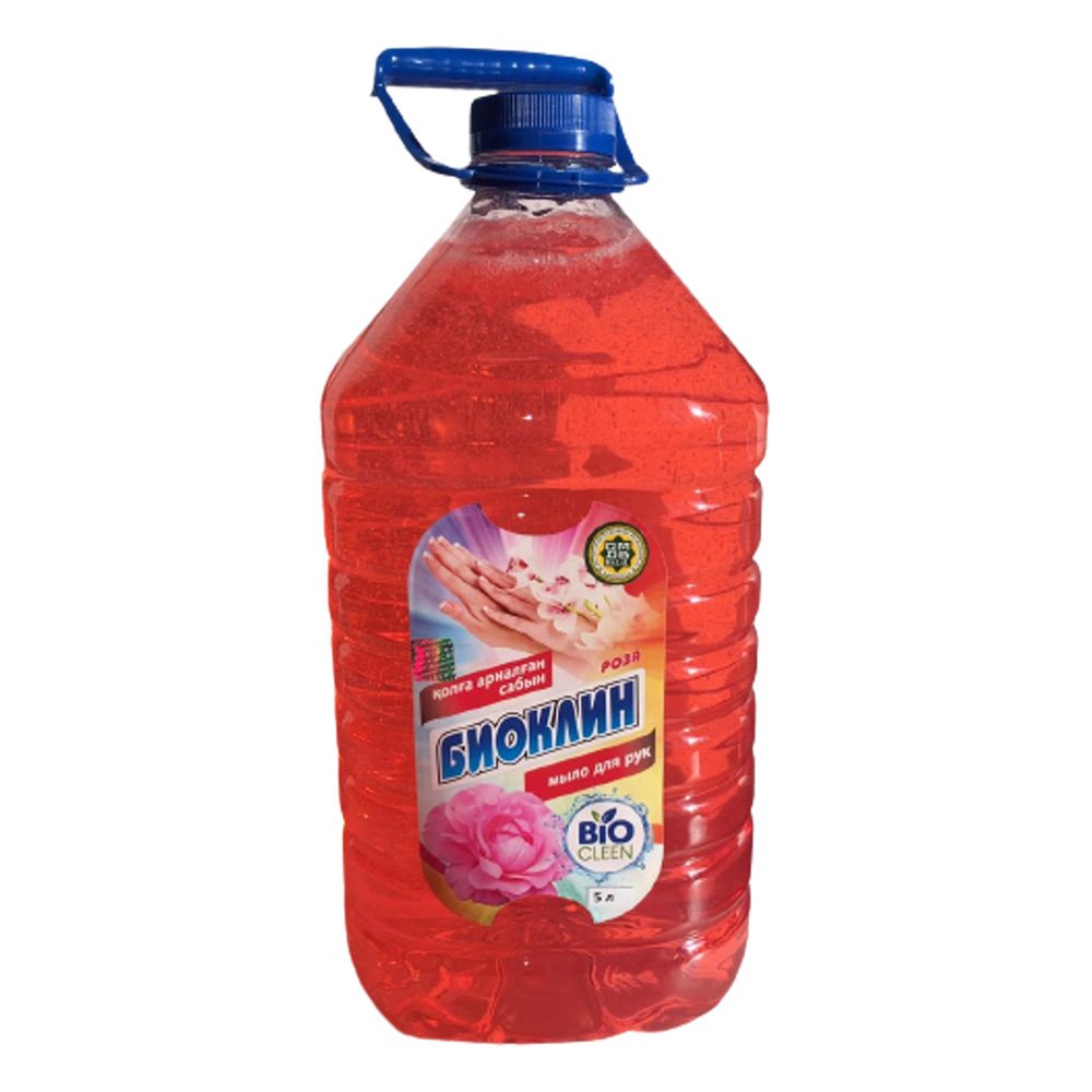 Top quality liquid soap BioClean Rose 5 liter manufacturer prices household chemicals for sale