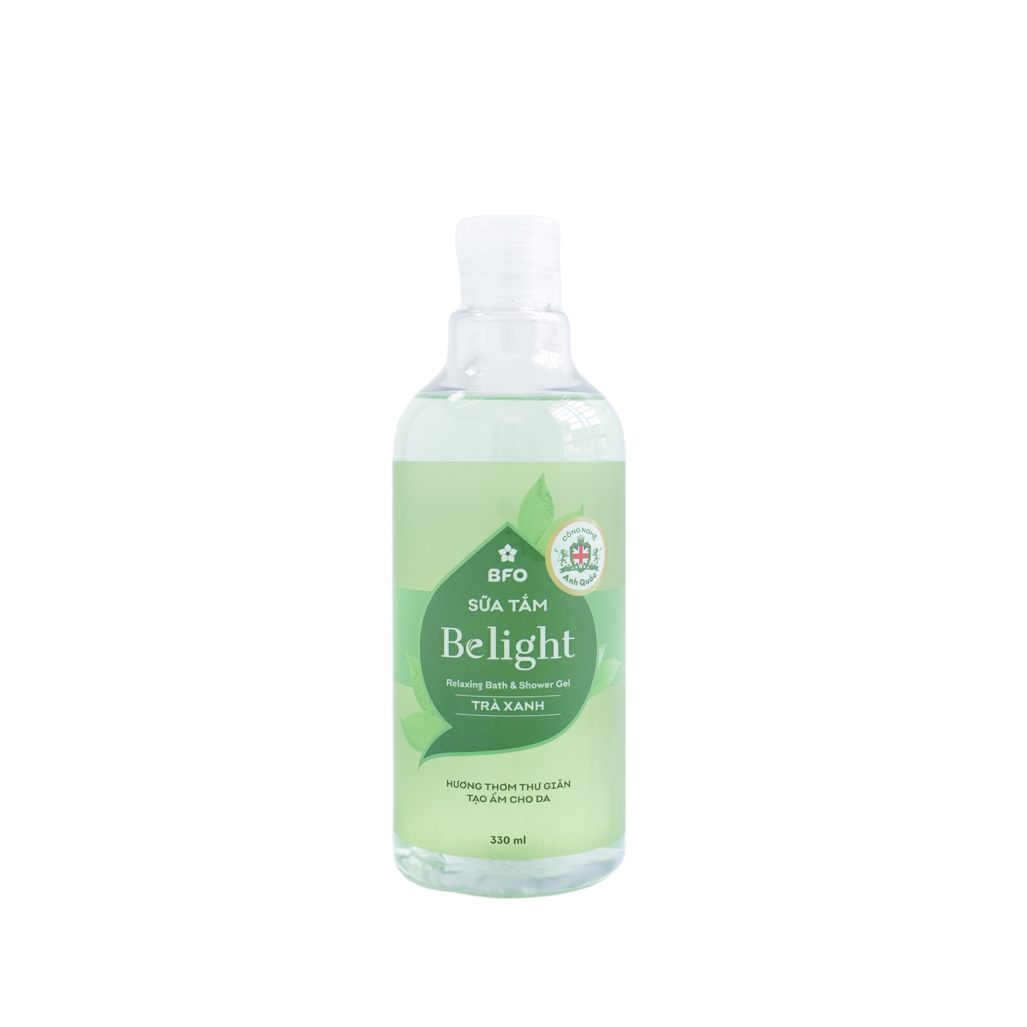 Belight Green Tea Shower Gel Premium Quality Body Wash Liquid from Vietnam Whitening Feature Customer Required Packing
