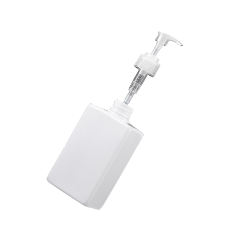 Empty Cosmetic Packaging 300ML white PET Plastic lotion pump shampoo conditioner body soap bottles