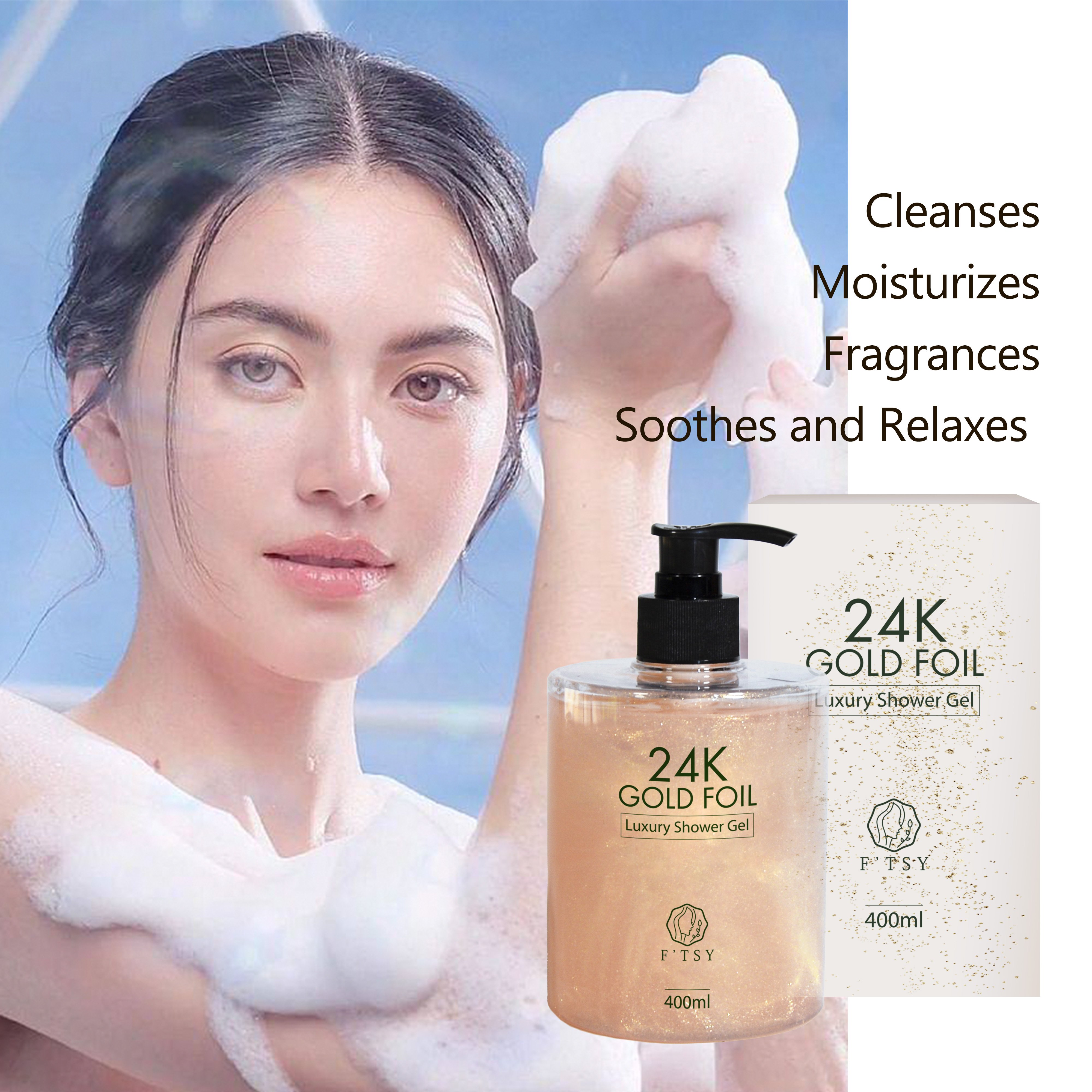 glycolic salicylic acid body wash korean luxury whipped organic exfoliating body wash gel body wash liquid soap private label