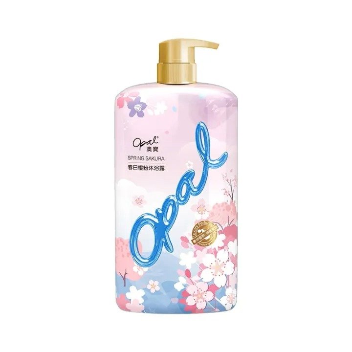 Opal OEM/ODM Spring Cherry Blossoms Perfume Shower Gel Body Wash 1L