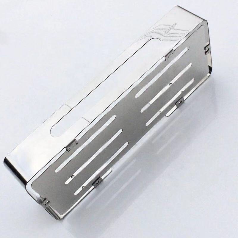 Stainless steel storage rack bathroom rack double - layer commodity shelf 304 sanitary rack