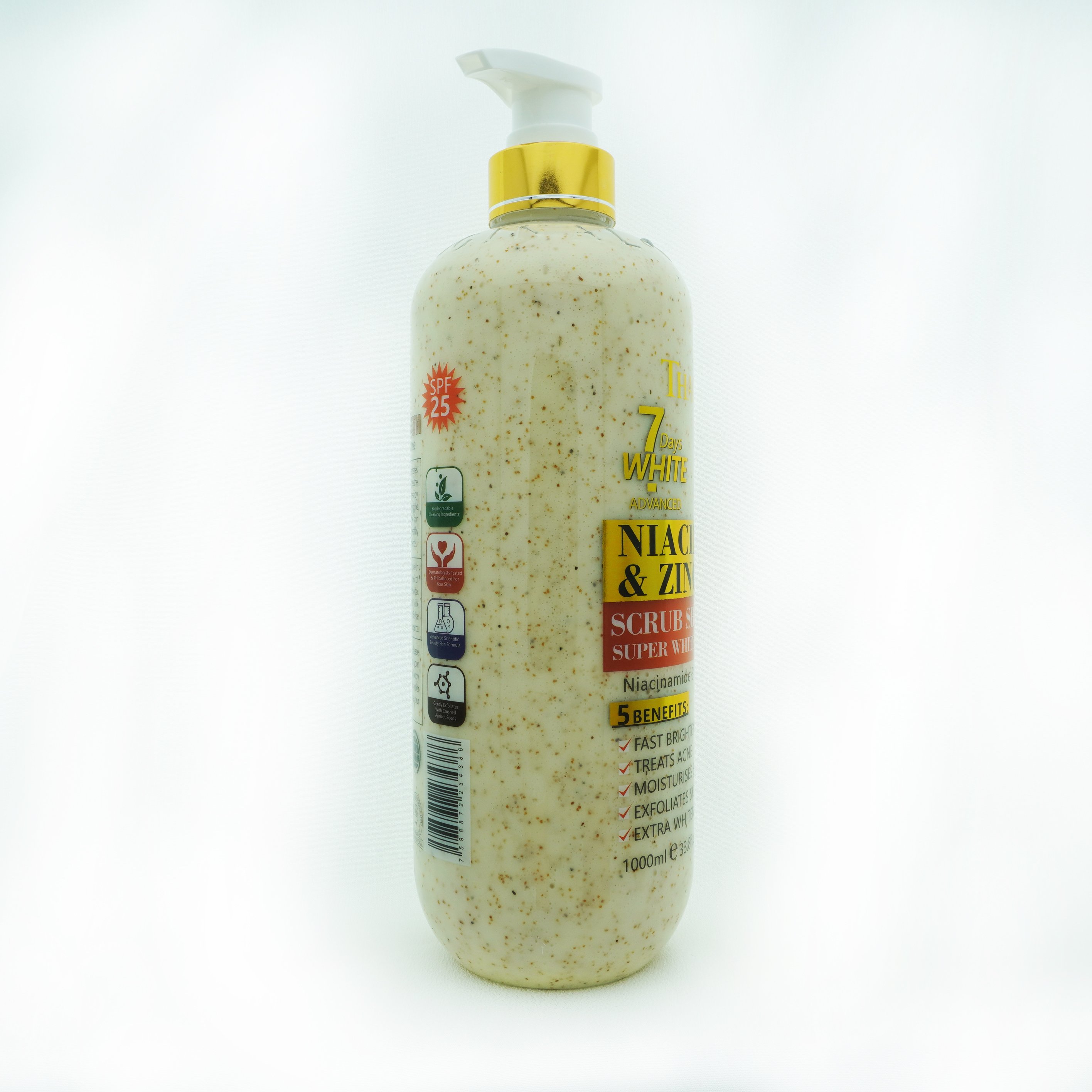 High Quality Private Label Body Wash Scrub 1000ml Shower Gel Hydrating Refresh Exfoliating Whitening Nourishing Skin Care