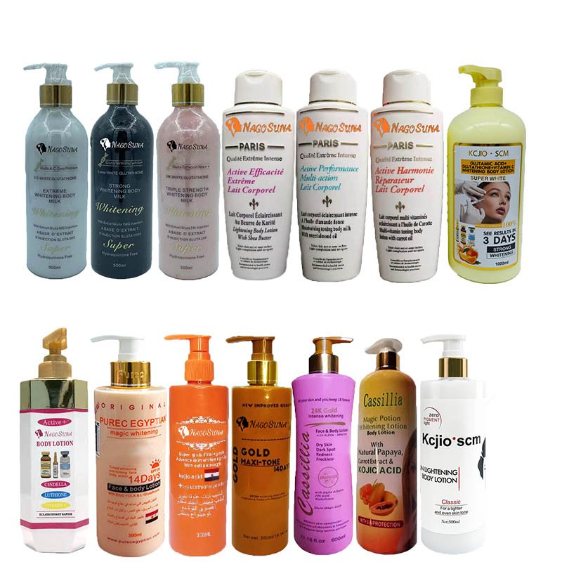 Customized whitening aromatic body milk papaya body lotion moisturizing floral body cream