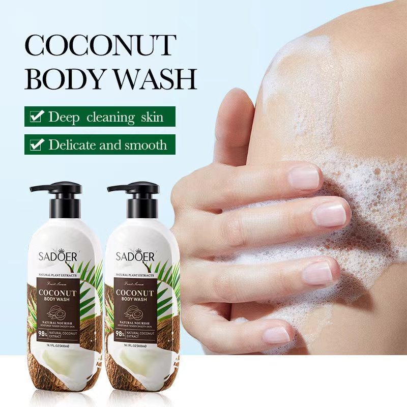 Private label exfoliating gentle cleanse moisturizing fragrance Personal care body wash shower gel