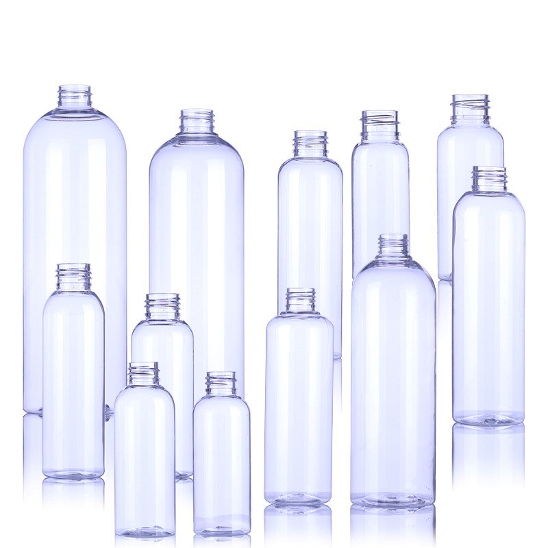 PET plastic bottle beverage drink wholesale shower gel Beauty Shampoo toner bathroom products body skin care water sport bottle