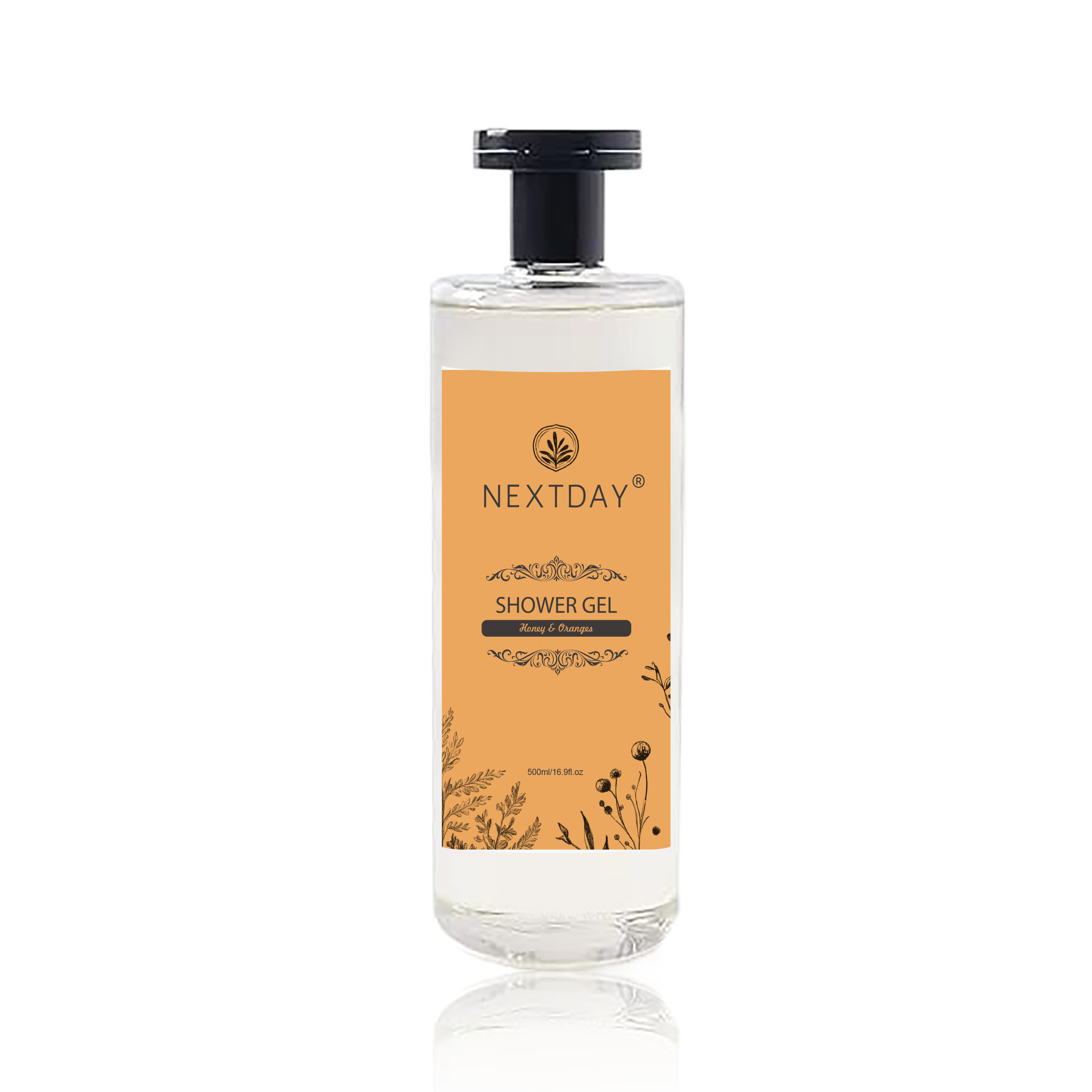 WELLNESS Custom Private Label Natural Plant Essential Oil Perfume Body Wash Body Deep Cleaning Lightening Goat Milk Shower Gel