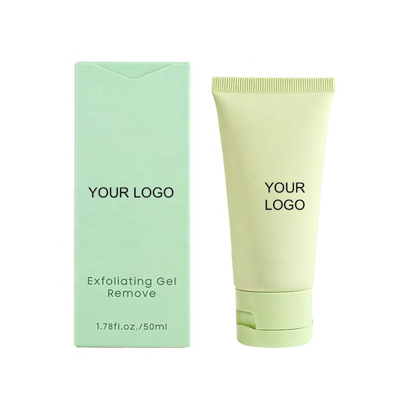 Private Label Vegan Gel Exfoliating Shower Gel Exfoliating Gel For Face And body Wholesale Exfoliating Scrub