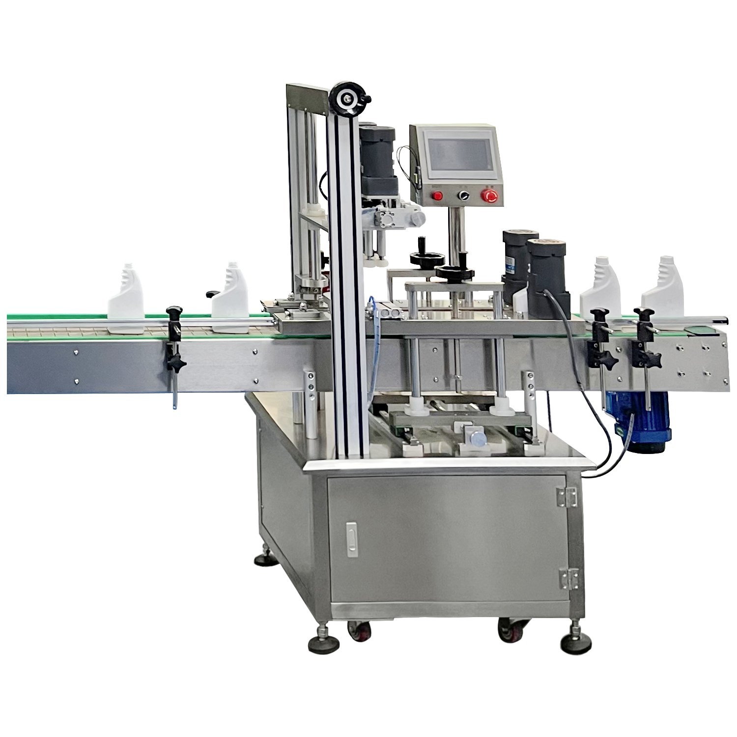 Cheap Price Automatic Shampoo Pumps Cap Capping Machine Shower Gel Bottle Pressing Machine