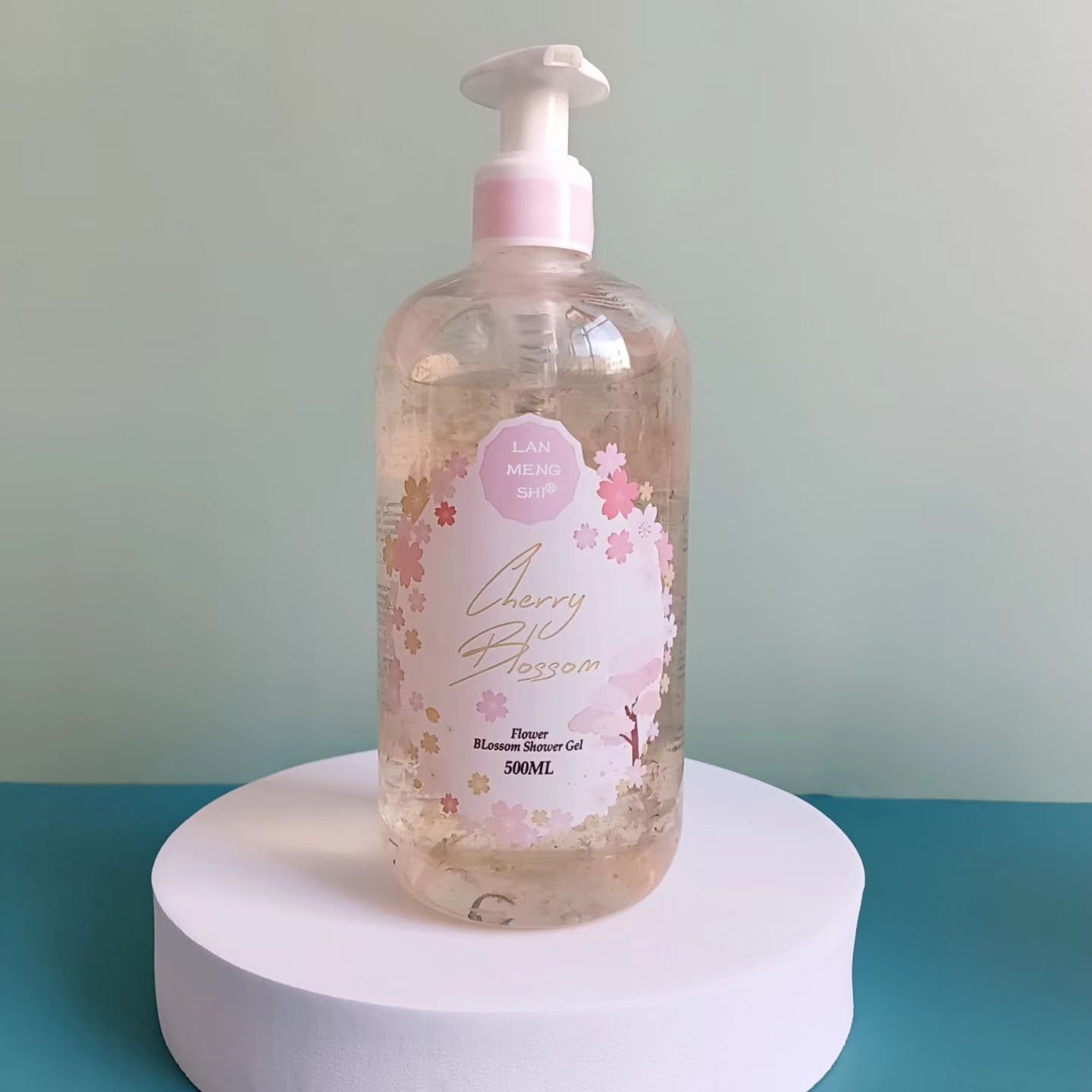 Make Your Logo Private Label Peony Rose Oil Flower Deep Clean Body Moisturizing Whitening Organic Natural Body Wash Shower Gel