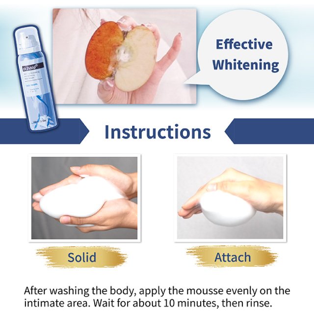 Whitening Cream Shower Mousse Yoni Girls Intimate Care