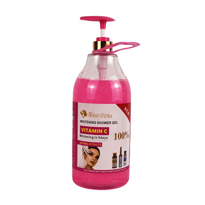 NAGOSUNA SKIN WASH OEM Whitening Exfoliating Intense Body Care big bottle BISMIDA Shower Gel