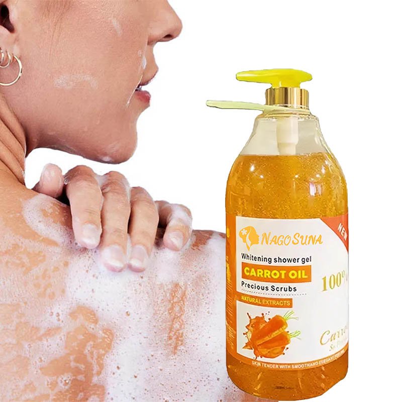 NAGOSUNA SKIN WASH OEM Whitening Exfoliating Intense Body Care big bottle BISMIDA Shower Gel