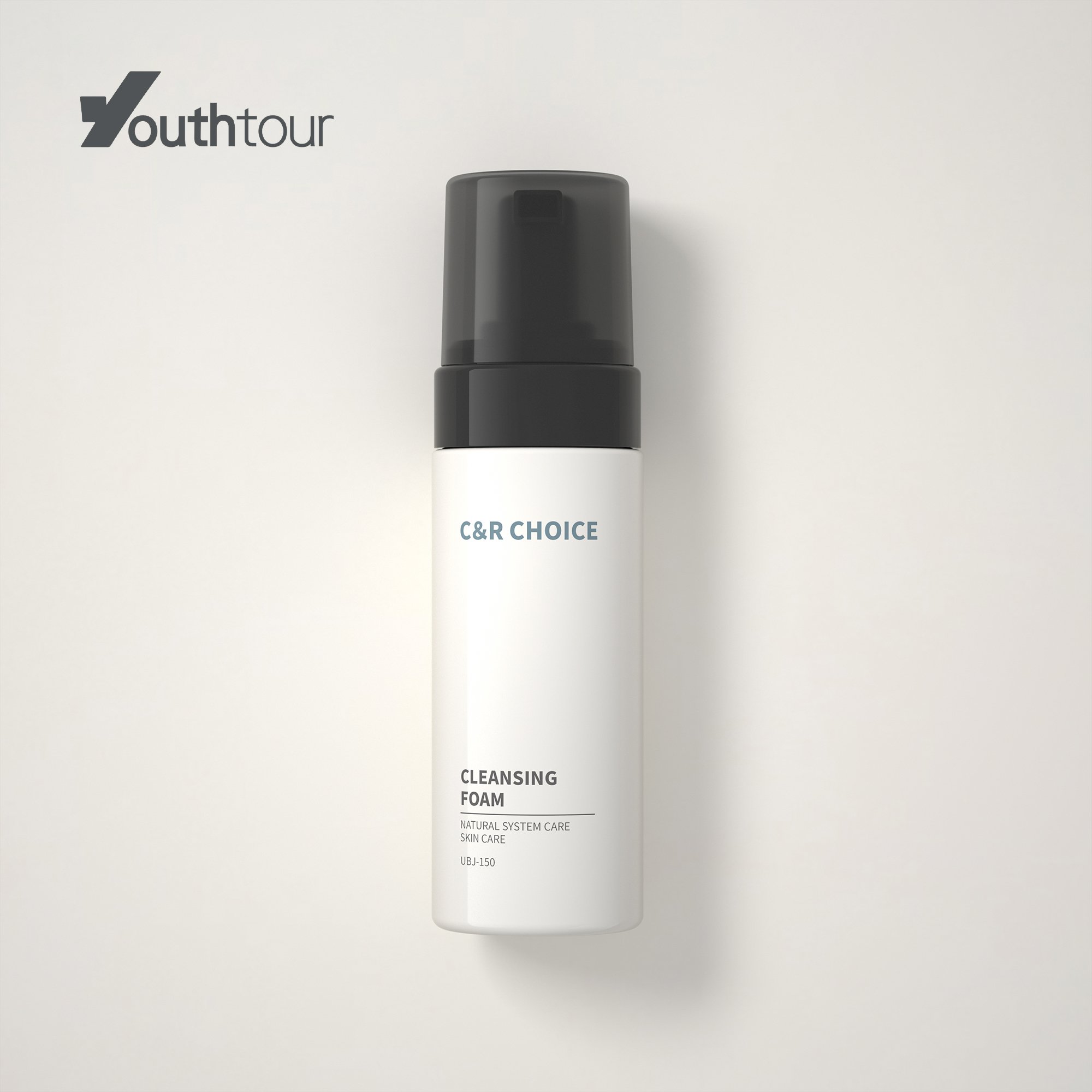 UBJ Facial Cleanser lotion 100ml 200ml 250ml Customized Cosmetic Packaging foam pump hand soap dispenser conditioner container