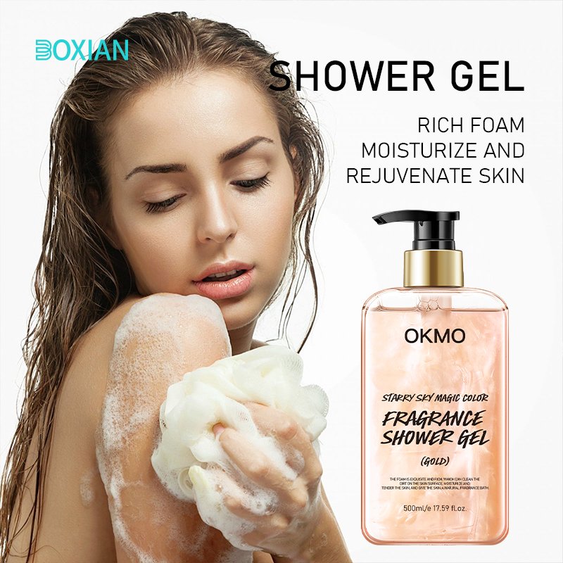 Shower gel Body Wash Shea Butter Deep Moisture Gentle Perfumed long lasting fragrance Whitening Silk Glow body wash shower gel