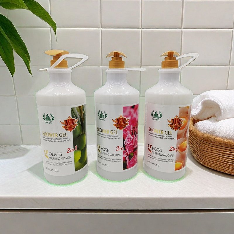 High Quality Private Label For Moisturizing Bath Kojic & Nicotinamide Body Wash Shower Gel