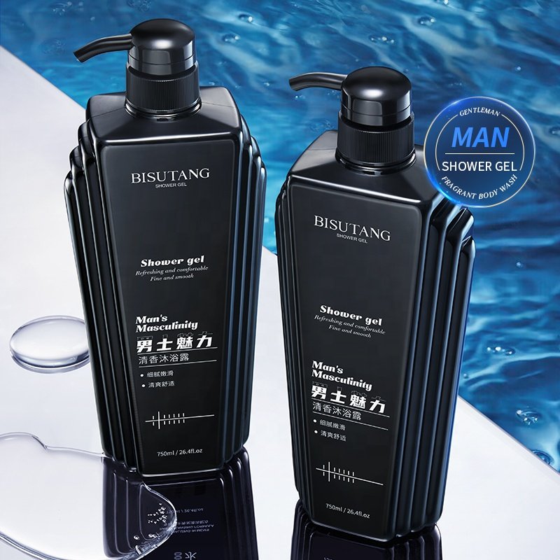 Hot Sale Men's Fragrance Shower Gel Oil Control Moisturising Perfumed Long-Lasting Fragrance Emollient Fragrance Body Wash